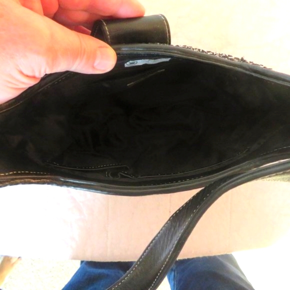 The Sak by Elliott Lucca Nylon Tweed Look Pre-Owned Shoulder Bag - Picture 5 of 7